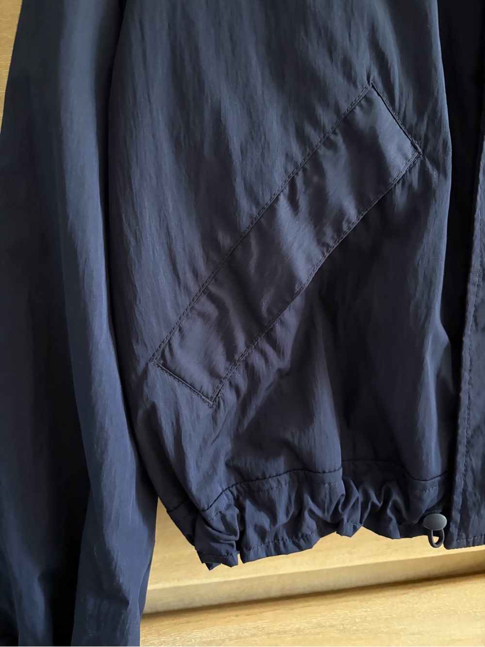 aerie Navy Blue Windbreaker Jacket - Picture 5 of 7